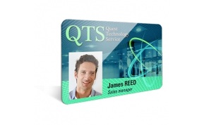 Staff ID Leicester Employee name badges professional card printing service local 