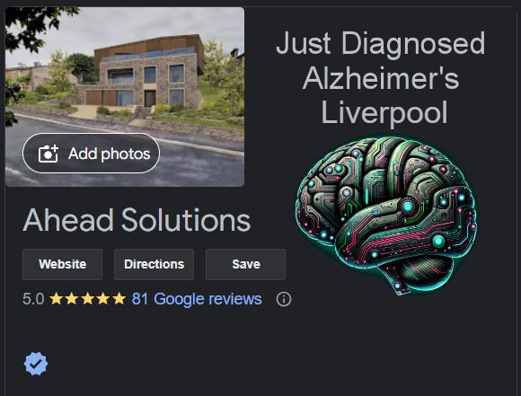 Just Diagnosed with Alzheimer's in Liverpool. Access help, support, information and daily living aids locally, fast and efficiently. Expert help following diagnosis.