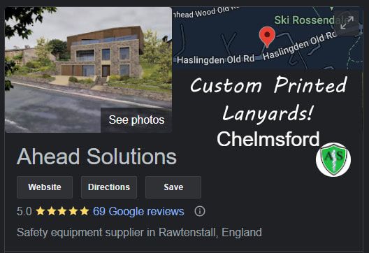 Chelmsford printed Lanyards by Ahead Solutions Google reviews. Verified customer reviews for Ahead Solutions UK Ltd.