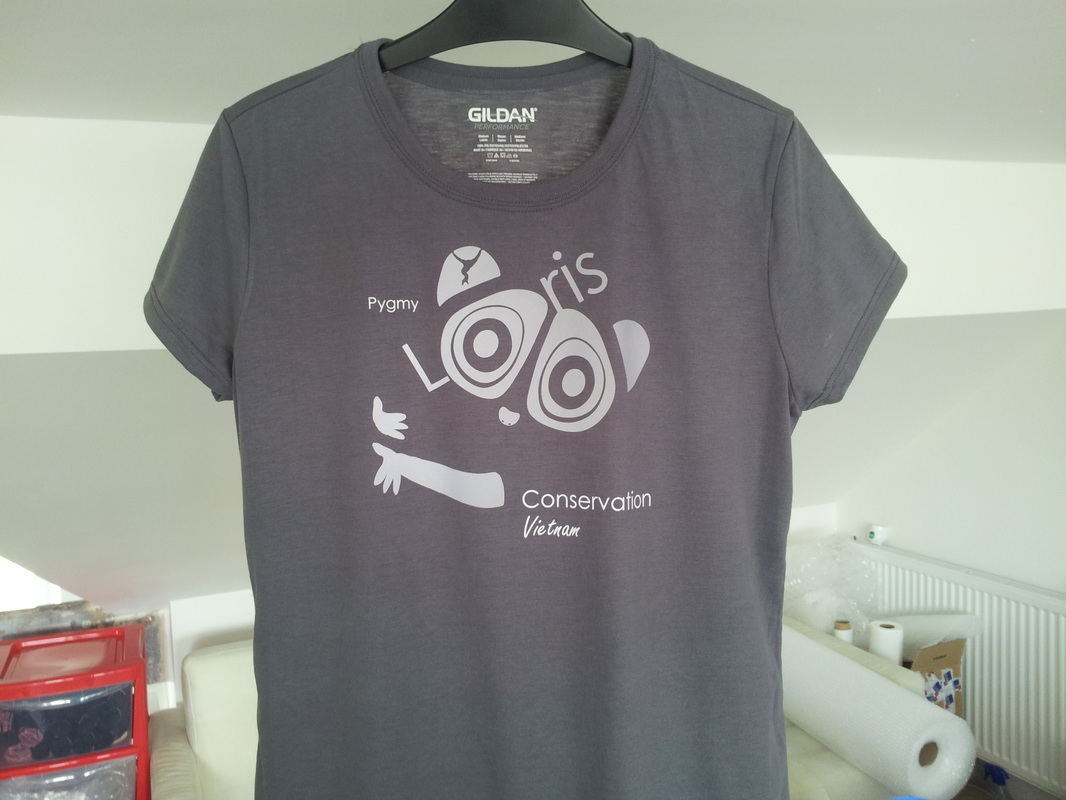 reflective tshirt printing service for Endangered Asian Species Trust