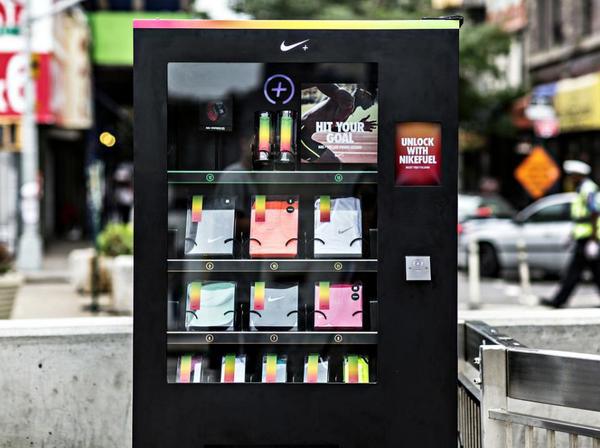 Nike Goal Band FuelBand Fuel Band Vending machine