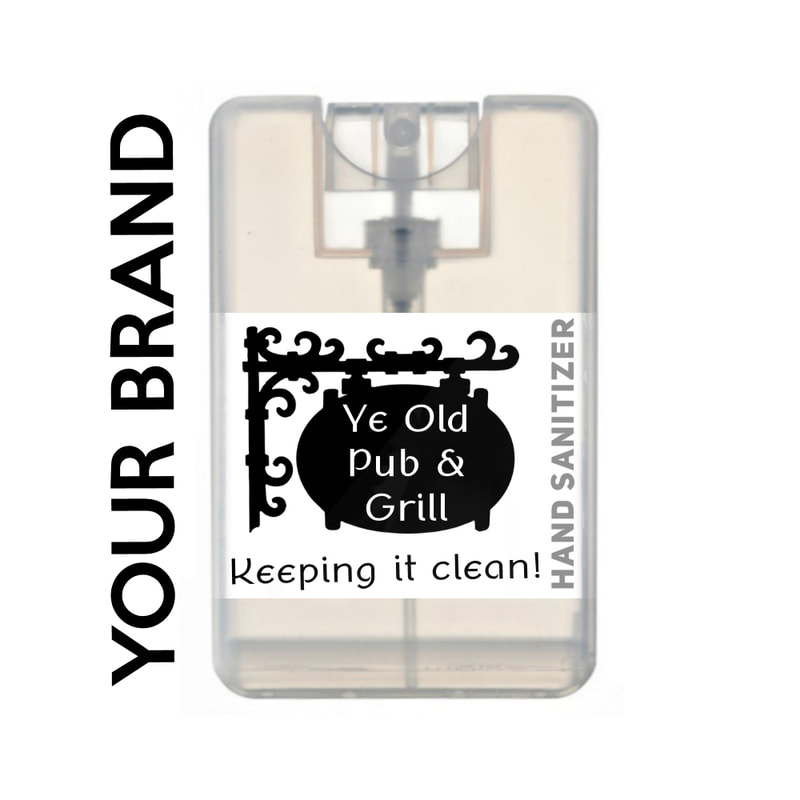 Private label hand sanitizer. custom personalisation bulk branded low MOQ. golf clubs and associations branded hand san