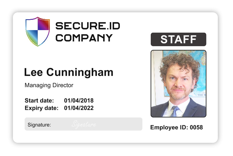 Buckinghamshire health care workers staff ID cards ID card CRB number and or security holgram