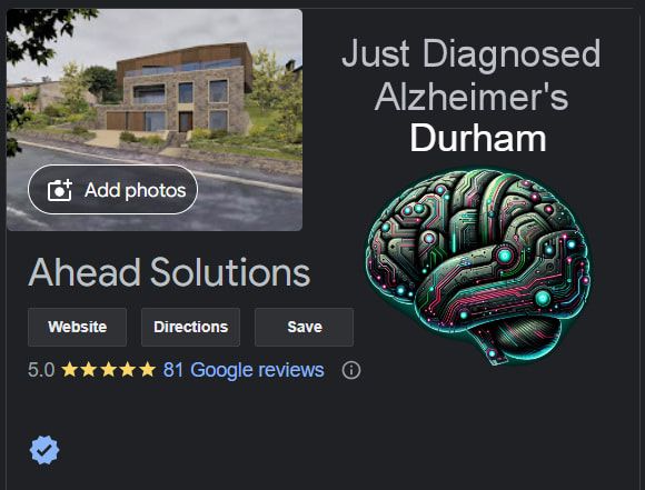 Just Diagnosed with Alzheimer's in Durham. Access help, support, information and daily living aids locally, fast and efficiently. Expert help following diagnosis.