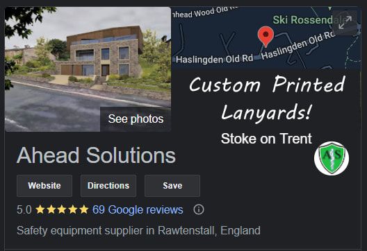 Stoke on Trent printed Lanyards UK Ahead Solutions Google reviews. Verified customer reviews for Ahead Solutions UK Ltd. 