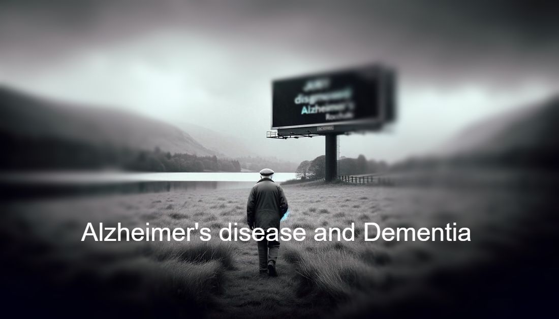 Male in Lancaster following a diagnosis of Alzheimer's disease. Local man out walking alone, contemplating his diagnosis, looking for help and and support locally.