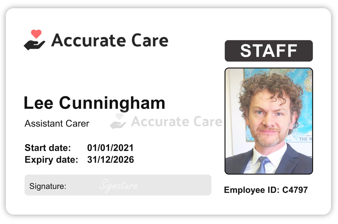 Staff id cards and badges design and printing for health care workers in Chatteris, Godmanchester, Huntingdon, March, Ramsey, Soham,St Ives, St Neots, Whittlesey, Wisbech