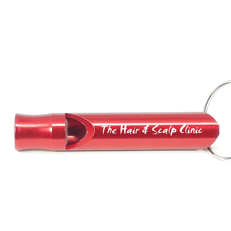 Hull promotional whistle engraving