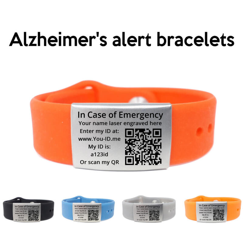 Alzheimer's bracelets commonly found in Durham
