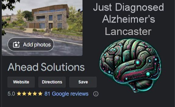 Just Diagnosed with Alzheimer's in Lancaster. Access help, support, information and daily living aids locally, fast and efficiently. Expert help following diagnosis.