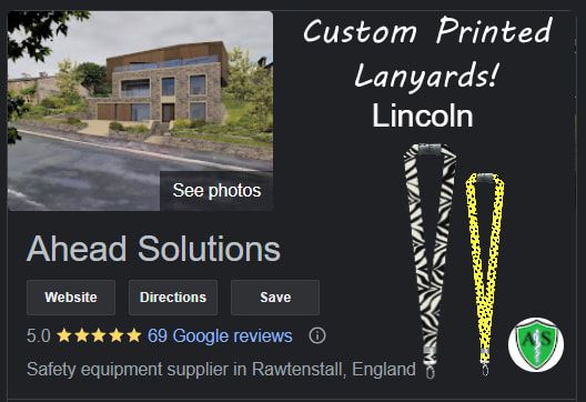 Lincoln lanyards design and print service Ahead Solutions Google reviews. Verified customer reviews for Ahead Solutions UK Ltd. Secure UV Staff ID Card Service